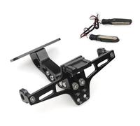 LYBH Motorcycle Tail Tidy Fender Eliminator Registration Kit License Plate Holder For Suzuki DRZ400SM TL1000R SV1000/S DL1000 License Plate Bracket(BLACK)