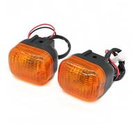 LYBH Motorcycle Turn Indicator Flasher Light For BWS 50 R125 Waterproof Front Rear Signal Brake Lamps turning indicators(Amber,FRONT)