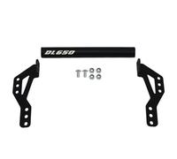 LYBH Navigation Bracket Motorcycle GPS Navigation Bracket For SUZUKI DL650 Vstrom 650 XT 650XT 2017-2022 Adjustable Phone Holder Mount Plate Parts Phone GPS Holder(Black 22mm 1)