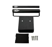 LYBH Positioned Dock Mount Motorcycle Mobile Phone Holder GPS Navigation Bracket For CFMOTO 450MT Extension Bracket Crossbar Expansion Stand Adjustable Holder(BLACK 2,12mm 22mm)
