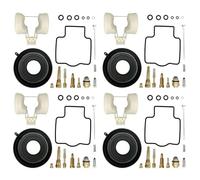 LYBH Repair Kit Carburetor Motorcycle Carburetor Repair Kit For K&awasaki ZZR1100 ZX1100 ZZR ZX 1100 Floating Gasket Repair Oil Cup Float Carb Rebuild(Kit 1)