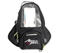 LYBH Storage Package Motorcycle Fuel Tank Bag for CRF1100L CRF 1100 L Africa Twin Adventure Touch Navigation Package Magnetic Pouch Side Bags(Black 2)