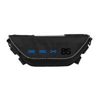 LYBH Storage Pannier Motorcycle Accessories Handlebar Bag for Suzuki GSX-8S Portable Waterproof Phone Bags with Shoulder Straps Waterproof Quick-Release(Black4)