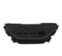 LYBH Storage Pannier Motorcycle Accessories Handlebar Bag for Suzuki GSX-8S Portable Waterproof Phone Bags with Shoulder Straps Waterproof Quick-Release(Black)