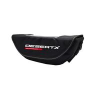 LYBH Storage Pannier Motorcycle Accessory Waterproof and Dust Proof Handlebar Storage Bag for Ducati Scrambler Desert X DesertX 2022 2023 Waterproof Quick-Release(Black 1)