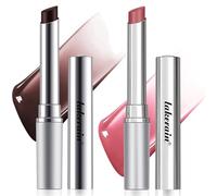 LYBHDAFA Transparent Lip Balm with Black & Pink Dye: Moisturising Lipstick with a Touch of Honey for All Skin Tones. Moisturizing and Nourishing Formula with Dye