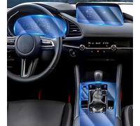 LYBQFZ Car GPS Navigation Instrument LCD Screen Protector Anti-Scratch TPU Film for Mazda 3 AXELA 2020-2024