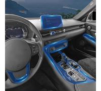 LYBQFZ Car Interior Gear Dashboard Navigation Protective TPU Film Transparent Anti-scratch Film Accessories,For Toyota Supra GR 2020-2024