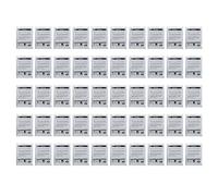 Lybunair 50Pcs Credit Card Reader Cleaner Cleaning Cards for POS Swipe Terminal ATM Machines Card Printers