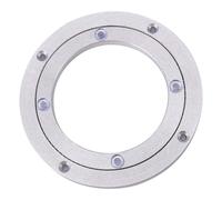 Lybunair Aluminum Alloy Swivel Base for Round Dining Table, Smooth Rotating Turntable Lazy Susan Platform with Heavy Load hatacity (6 inches)