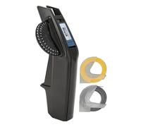 Lybunair DIY Portable 3D Embossing Label Maker with 2 Rolls Tape for Clear Printing, Black
