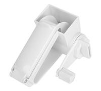 Lybunair Hand Crank Cheese Grater, Stainless Steel Manual Rotary Cheese Cutter (White)