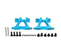 Lybunair Metal RC Rear Lower Suspension Arms Swing Arm for TT02 1/10 RC Car (Blue)