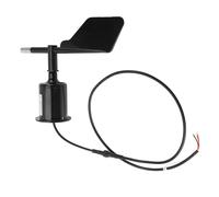 Lybunair Omni Directional 360 Degree Wind Direction Sensor, DC9 30V 4mA to 20mA ABS Shell for Meteorology and Environmental Monitoring Aerospace