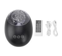 Lybunair Star Projector with RGB Remote Control, 360 Rotating Ocean Projector, USB Charging and BT Speaker for Bedroom and Living Room