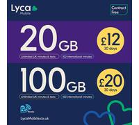 Lycamobile blank SIM No-contract SIM PAY AS YOU GO