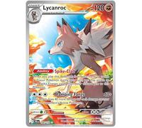 Lycanroc 166/159 Illustration Rare Pokemon Card | Journey Together Set | Scarlet & Violet Series | Titan Authenticated