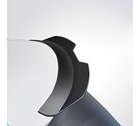 LYCFC Car Rear Spoiler for BMW Serie 1 Series 1er E87 E81 5-Door/3-Door Hatchback 2004-2011, Spoiler Wing Lip Improve Car Stability Splitter Car Styling Accessories,Black