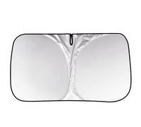 LYCFC Car Windscreen Sun Shade for MG ONE 2022 2023 2024 2025, Car Windscreen Cover Foldable Block UV Rays Car Accessories,140 * 70cm