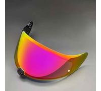 LYCFC Motorcycle Helmet Visor for HJC C70 FG-17 IS-17 FG-St HJ-20ST, UV Protection Helmet Visor Replacements Motorcycle Face Shield Accessories,normal-B Rose Red