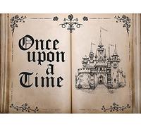 LYCGS 7X5FT Fairy Tale Books Backdrop Once Upon a Time Backdrop Ancient Castle Princess Romantic Photo Background Book Themed Party Background Wedding Birthday Party Decorations Banner X-43