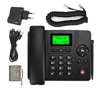 Lychee 2, 3, 4G Fixed Cordless Phone - Dual SIM, Multi-Language, Large Backlit Display, Desk Phone for Office/Hotel/Residential Use