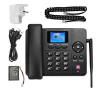 Lychee 2,3,4G Fixed Cordless Phone - Dual SIM, WIFI - Multi-Language, Large Color Backlit Display- Detachable antenna- Desk Phone for Office/Hotel/Residential Use