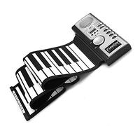 Lychee Portable Flexible 61 Keys Roll Up Soft Keyboard Piano MIDI Folding Electronic Piano Musical Instruments