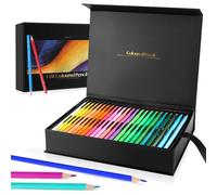 Lychico 120 Colouring Pencils Set,Professional Coloured Pencils for Adult Coloring Books, Soft Core, Ideal for Drawing Blending Shading, Color Pencils Set Gift for Adults Kids Beginners