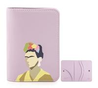 Lychii Passport Holder UK, Slim Passport Cover Travel Wallet with RFID Blocking, PU Leather Protector Pouch Protective Case for Passports, Boarding Pass, ID Cards