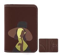 Lychii Slim Passport Holder RFID Blocking Travel Wallet - PU Leather Protector Case for Quick TSA Access, Secure Boarding Passes & ID Cards for Men Women International Travel