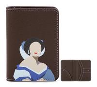 Lychii Slim Passport Holder RFID Blocking Travel Wallet - PU Leather Protector Case for Quick TSA Access, Secure Boarding Passes & ID Cards for Men Women International Travel