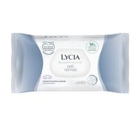 Lycia - Makeup Remover Wipes for Normal Skin Makeup Remover Wipes for Face and Eyes with Hyaluronic Acid 100% Natural Fabric 60 Pieces