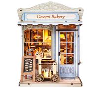 Lycidae Book nook- DIY Dessert Bakery Wooden Miniature House Kit, booknook