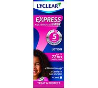 Lyclear Express Treat & Protect Head Lice Lotion with Comb 100ml