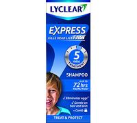 Lyclear Express Treat & Protect Head Lice Shampoo with Comb 200ml