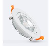 Lyco Round Ultraslim Expert Colour 10W Cob Led Adjustable Downlight Cutout 90mm No Flicker 4000K Cool White