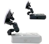 LycoGear Ehnanced Dual Ball Joint Adjustable Suction Cup Mount Compatible with Uniden R1 R2 R3 R4 R7 R8 R9 DFR3 DFR6 DFR7 DFR8 DFR9 Radar Detector