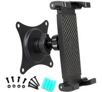 LycoGear Universal Smartphone Tablet Holder w/17mm Composite Ball Joint for All iPad Pro Air Mini Tablets iPhone MAX Pro Plus Galaxy Tab Smartphone