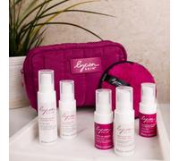LYCON Skin Mini Heroes Kit - Travel Size Skincare Set (Cleanser, Booster Serum, Exotic Oil, Moisture Cream & Hydration Mask) - Vegan, Cruelty-Free
