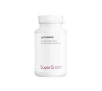 Lycopene - Anti-Oxidative Stress - Lycopene Extract from Tomato Concentrated at 10% - Supports Prostate Health - Stimulates Blood Circulation - Vegan - Gluten-Free - SuperSmart