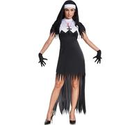 LyCosLynen Halloween Cosplay Outfit Cosplay Role playing Zombie Vampire Demo Costume Gothic Zombie Sister Fancy Dress with Necklace,gloves & Headpiece