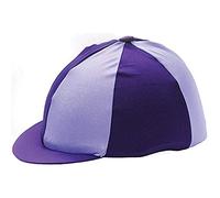 Lycra Silk Skull Cap Cover in Purple/Lilac