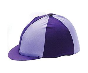 Lycra Silk Skull Cap Cover in Purple/Lilac