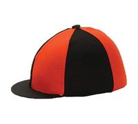 Lycra Silk Skull Cap Cover in Red/Black