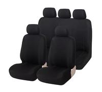 LYCREW Car seat covers for Suzuki Ignis 2016-2021, comfortable breathable anti-slip suits, front and rear seat covers,a/Black