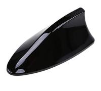 LYCREW Car Shark Fin Antenna for Jaguar XF XJ XE XK F-PACE, Waterproof Low Wind Resistance Roof Car Radio Aerial,Black
