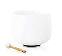Lycrystal Singing Bowl 528 Hz 8 Inch C note Sound Bowls for Healing,Crystal Singing Bowls Meditation Sound, Root Chakra With O-Ring And Rubber Mallet.