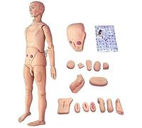 LYDBMYT 11 Training Manikin Life Size,Multi-Functional Patient Care Simulator Male and Female Nursing Manikin Human Anatomical Model,for Nursing Medical Training