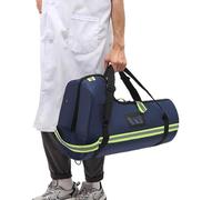 LYDBMYT EMS O2 Shoulder Bag for O2 Cylinder, Portable Oxygen Tank Carry Pack with Padding - First Aid Bag Empty